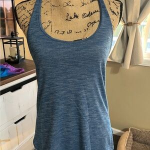 Lululemon Athletica Blue Racerback Tank Top